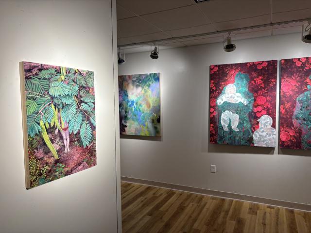 Showcased art in the Root/Signal Exhibition in the Arno Maris Gallery.